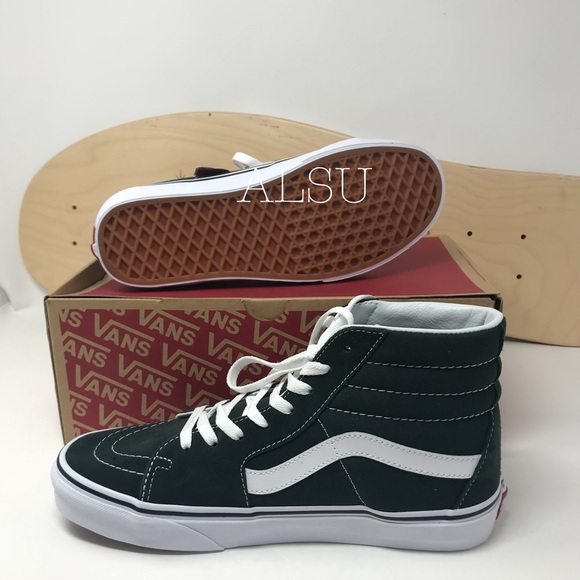 VANS SK8-HI Scarab True White Suede W AUTHENTIC - Picture 4 of 8